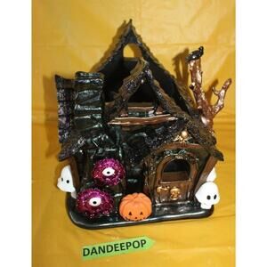 Limited Edition Bath & Body Works Haunted Luminary Candle Holder House 2022